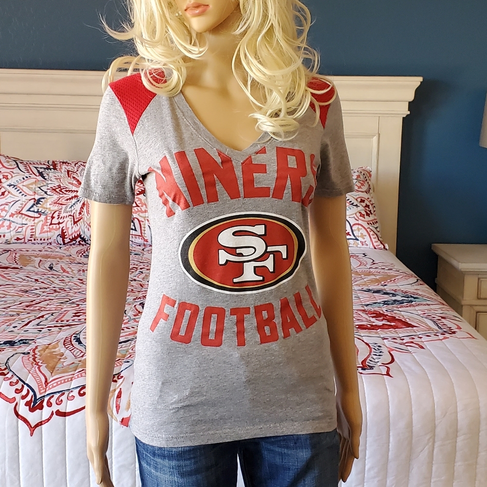 NIKE NINERS FOOTBALL TEE SZ small